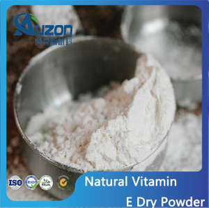 Vitamina E natural en polvo seco