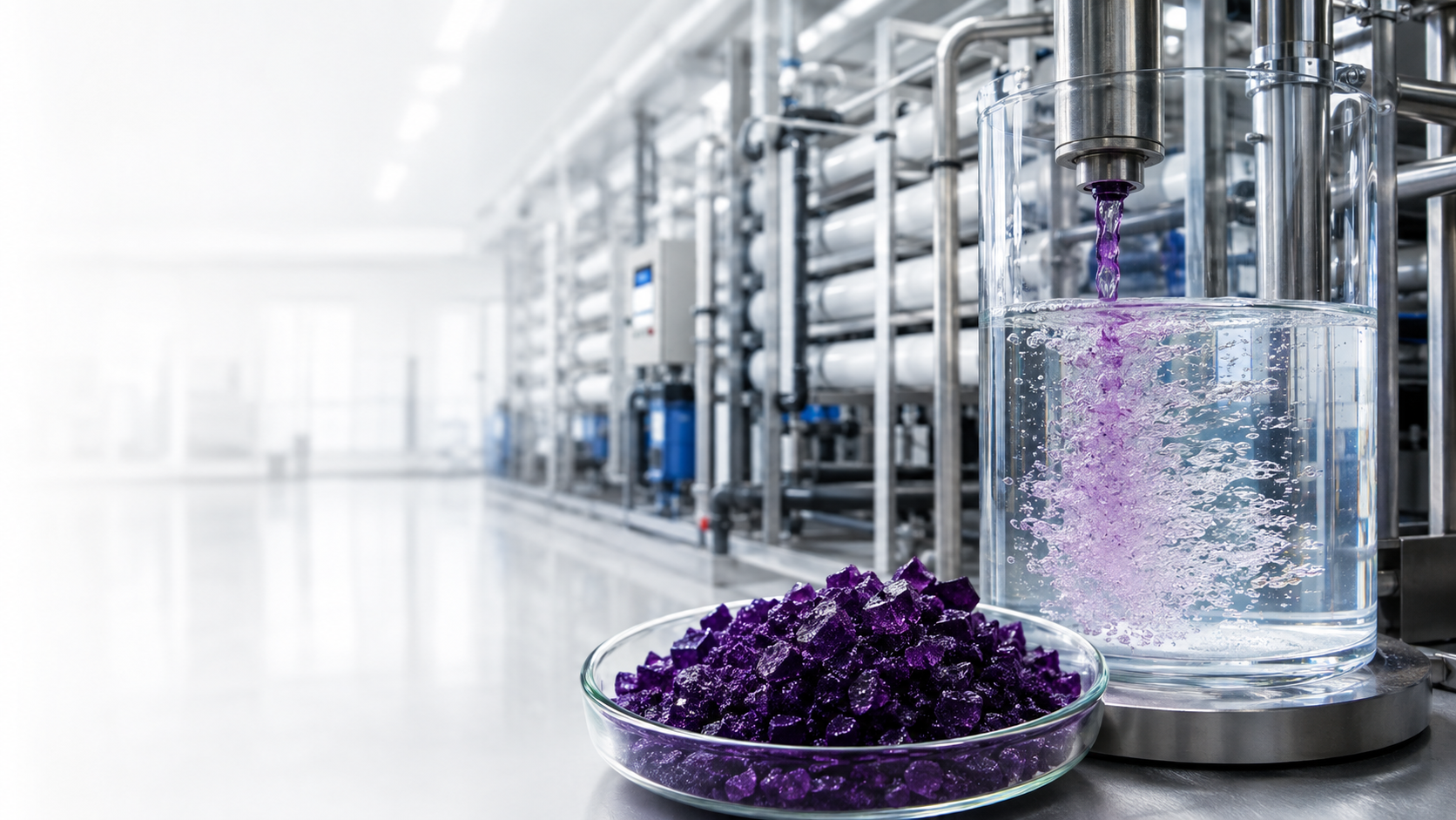 Perch&eacute; l'acqua &egrave; rosa dopo il permanganato di potassio? 7 cause e soluzioni
