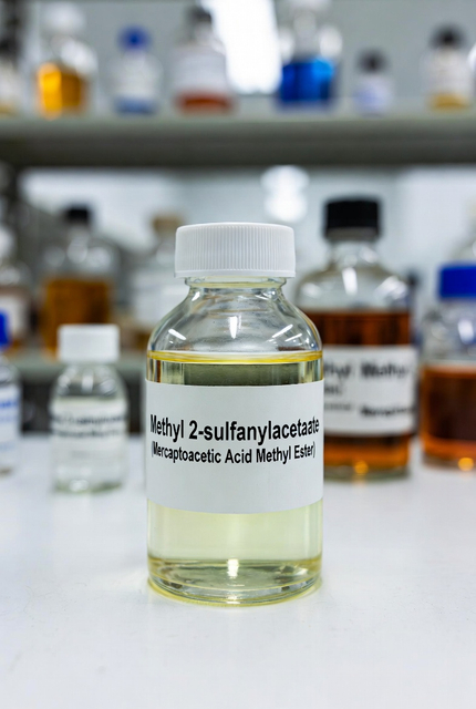 2-sulfanilacetat de metil (ester metilic al acidului mercaptoacetic)